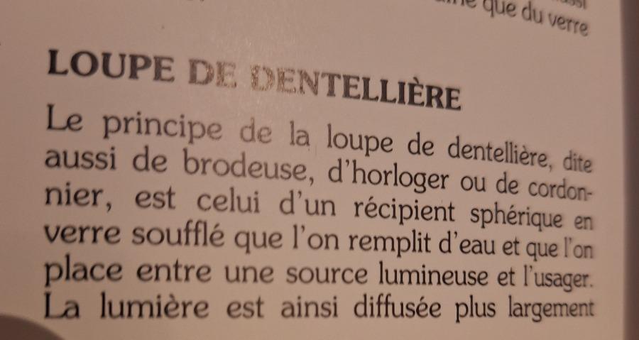 Loupe de dentellière 